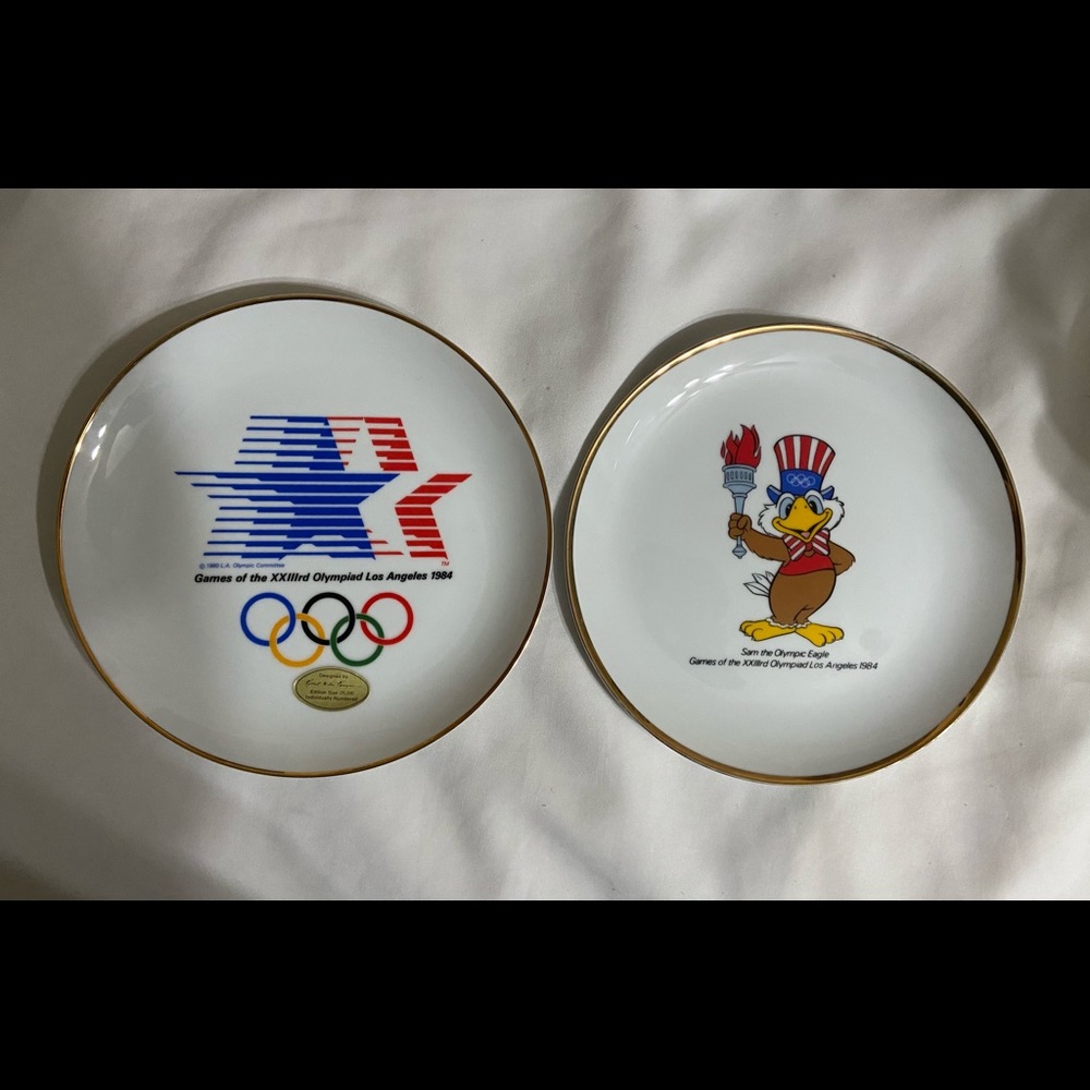 1984 Olympics Limited Edition Collectors Plates
